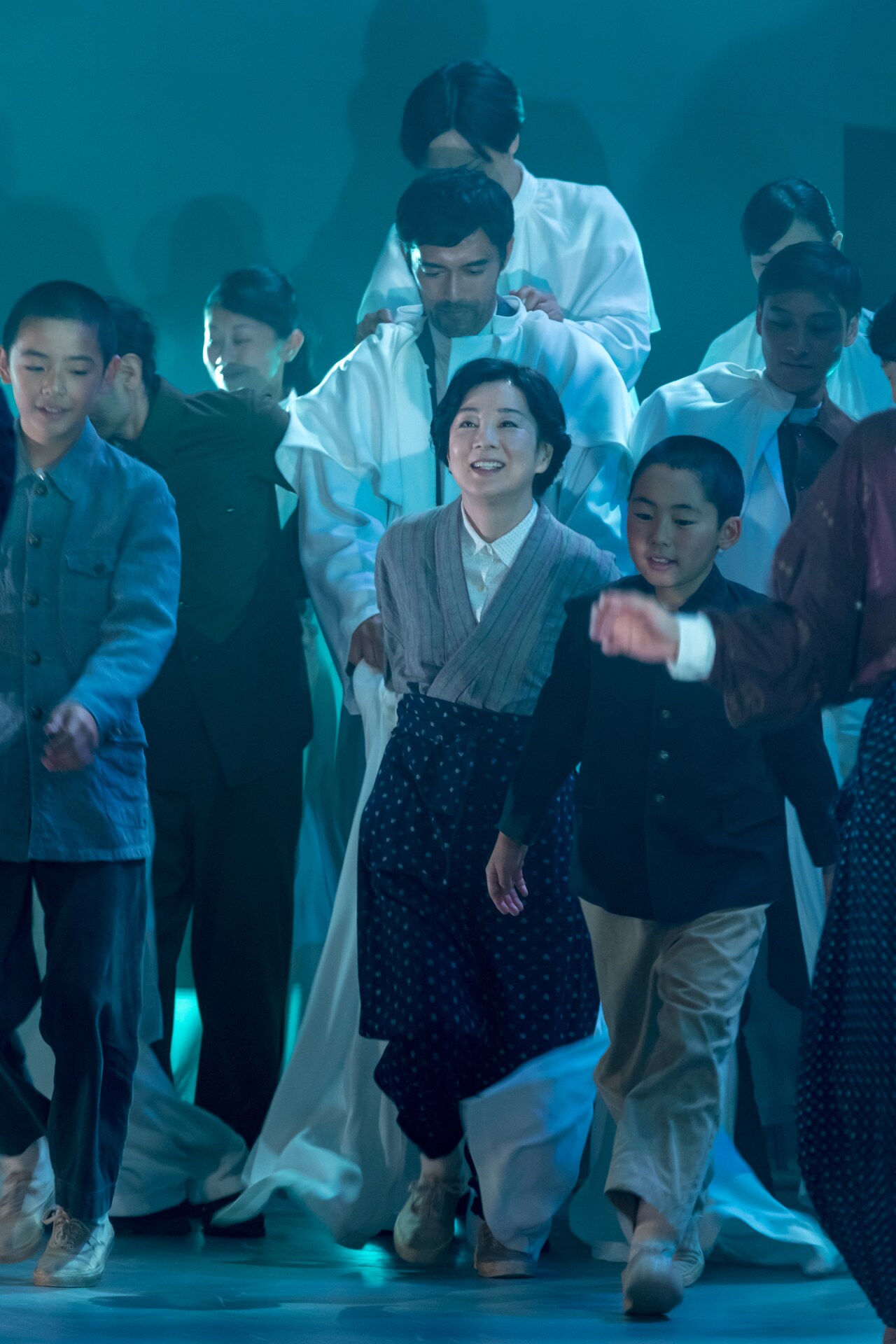 KERAが演出担当、吉永小百合主演映画「北の桜守」の舞台パート撮影に潜入