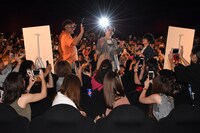 観客向けフォトセッションの様子。