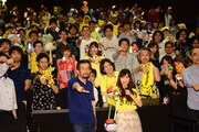 「劇場版ポケットモンスター キミにきめた！」発声可能上映の様子。