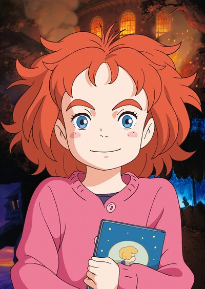 「メアリと魔女の花」ビジュアル