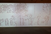 展覧会「西尾維新大辞展」東京会場の様子。