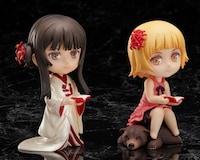 展覧会「西尾維新大辞展」グッズ。〈物語〉シリーズデフォルメフィギュアセット。