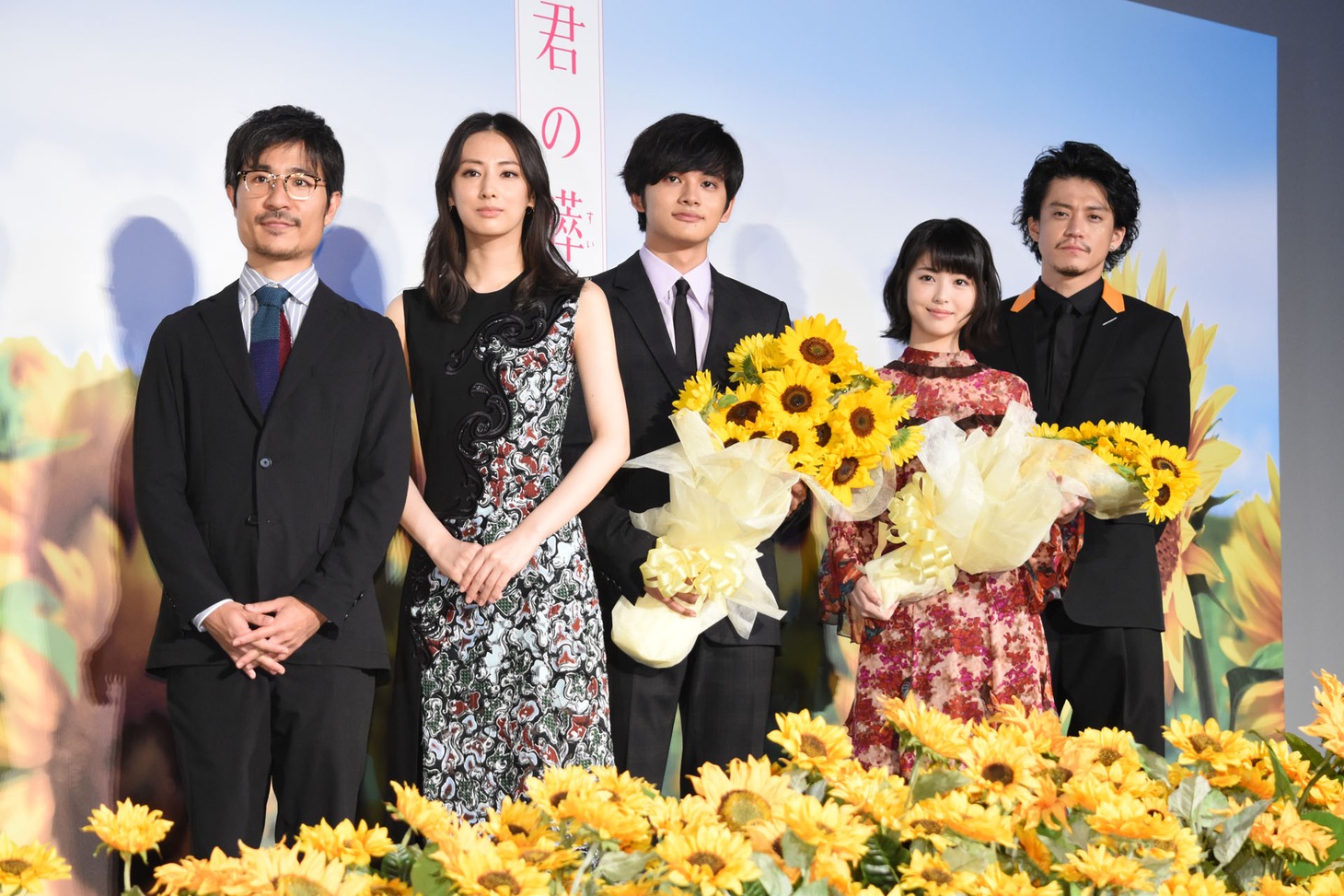 「君の膵臓をたべたい」初日舞台挨拶の様子。