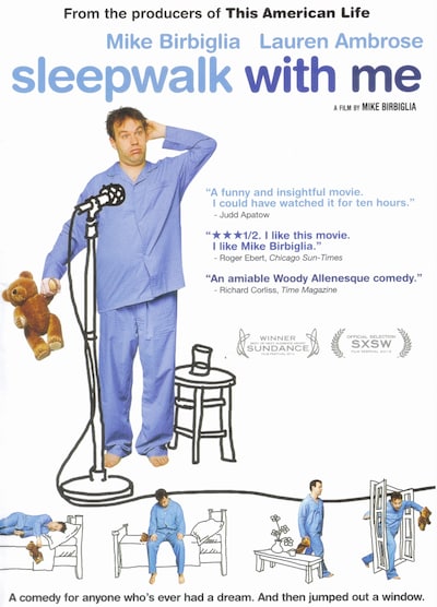 「スリープウォーク・ウィズ・ミー」ビジュアル