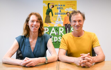 「ロスト・イン・パリ」監督のドミニク・アベル（右）とフィオナ・ゴードン（左）。