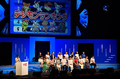 「DIGIMON ADVENTURE FES. 2017」の様子。