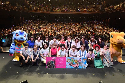 「DIGIMON ADVENTURE FES. 2017」の様子。