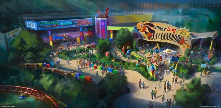 米ディズニーリゾートに トイ ストーリー や Sw のテーマランドがオープン 映画ナタリー 米ディズニーリゾートに トイ ストーリー や Sw のテーマランドがオープン 映画ナタリー