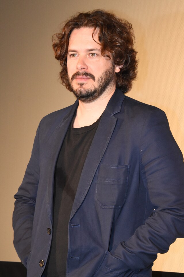 2017年に来日したエドガー・ライト。