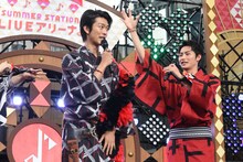 左から南圭介、岐洲匠。