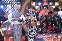 「宇宙戦隊キュウレンジャー THE MOVIE ゲース・インダベーの逆襲」完成披露イベントの様子。