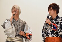 左から山崎大輝、岸洋佑。