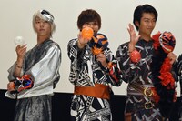 左から山崎大輝、岸洋佑、南圭介。