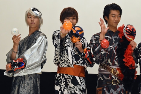 左から山崎大輝、岸洋佑、南圭介。