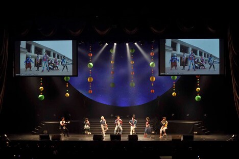 「宇宙戦隊キュウレンジャー スペシャルイベント」の様子。