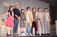 「仮面ライダービルド」製作発表の様子。