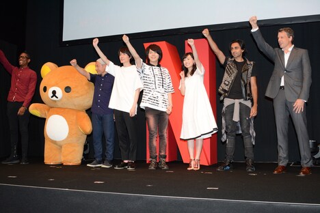 「Netflixアニメスレート2017」の様子。