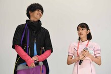 左から甲斐翔真、松田るか。