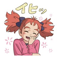 「メアリと魔女の花」LINEスタンプ