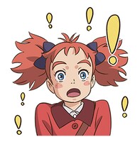 「メアリと魔女の花」LINEスタンプ