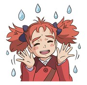 「メアリと魔女の花」LINEスタンプ