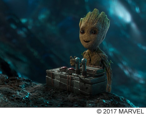 「ガーディアンズ・オブ・ギャラクシー：リミックス」より、ベビー・グルート。