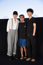 左から野田洋次郎、ヤン・イクチュン、松永大司。