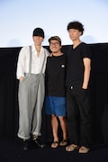 左から野田洋次郎、ヤン・イクチュン、松永大司。