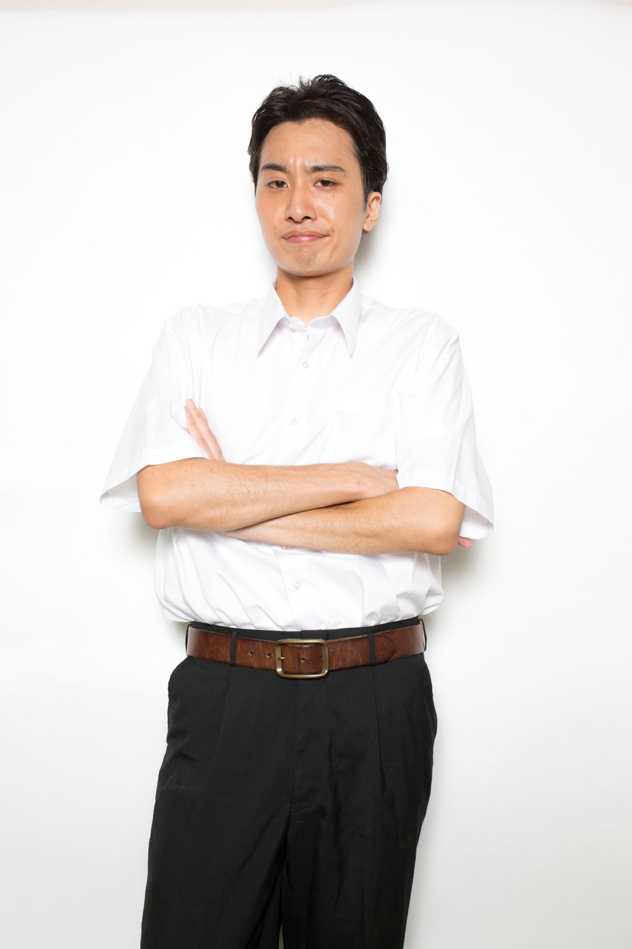 シンジ役の津田恭佑。