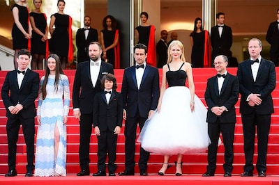 第70回カンヌ国際映画祭にて、「The Killing of a Sacred Deer（原題）」のキャストとスタッフ。（写真提供：Face to Face / Avalon.red / ゼータ イメージ）