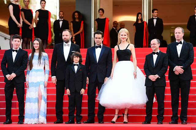 第70回カンヌ国際映画祭にて、「The Killing of a Sacred Deer（原題）」のキャストとスタッフ。（写真提供：Face to Face / Avalon.red / ゼータ イメージ）