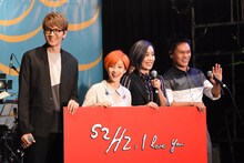 左からウェイ・ダーション、シャオユー、シャオチョウ、ミッフィー、スミン。