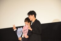 フォトセッション中の様子。