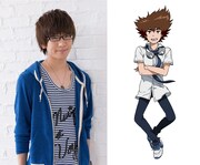 八神太一役の花江夏樹。