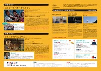 「なら国際映画祭プレイベント2017」チラシビジュアルの裏面。