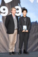 「ダンケルク」来日記者会見の様子。