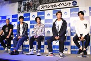 「『HiGH&LOW THE MOVIE 2 / END OF SKY』公開記念スペシャルトークイベント in アニメイト」の様子。