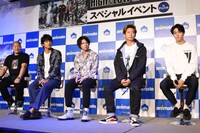 「『HiGH&LOW THE MOVIE 2 / END OF SKY』公開記念スペシャルトークイベント in アニメイト」の様子。