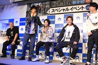 「『HiGH&LOW THE MOVIE 2 / END OF SKY』公開記念スペシャルトークイベント in アニメイト」の様子。