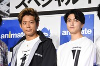 左から黒木啓司、稲葉友。