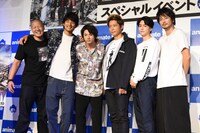「『HiGH&LOW THE MOVIE 2 / END OF SKY』公開記念スペシャルトークイベント in アニメイト」の様子。