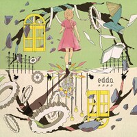 「ディストランス」が収録される、edda「チクタク」のジャケット。