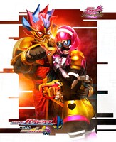 「仮面ライダーエグゼイド トリロジー アナザー・エンディング 仮面ライダーパラドクスwithポッピー」ポスタービジュアル