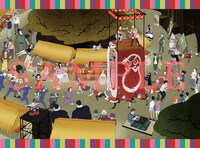 伊東伸高による描き下ろしイラストを使用した大判ポストカード。