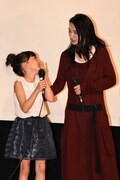 「幼な子われらに生まれ」初日舞台挨拶の様子。