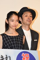 「幼な子われらに生まれ」初日舞台挨拶の様子。