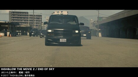 GIFMAGAZINE x「HiGH&LOW THE MOVIE 2 / END OF SKY」より。