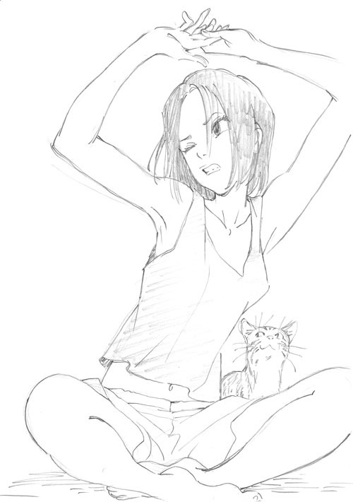 平松禎史によるイラスト。