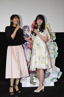 左から加藤英美里、後藤沙緒里。