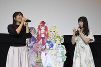 左から加藤英美里、後藤沙緒里。